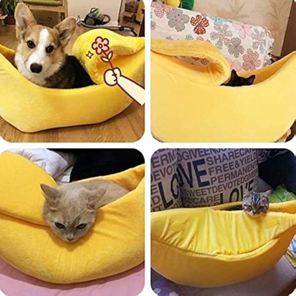 Banana Pet Bed