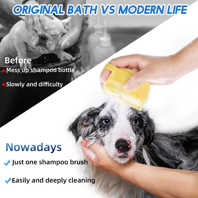 Pet Shampoo Brush - Tail Lodge