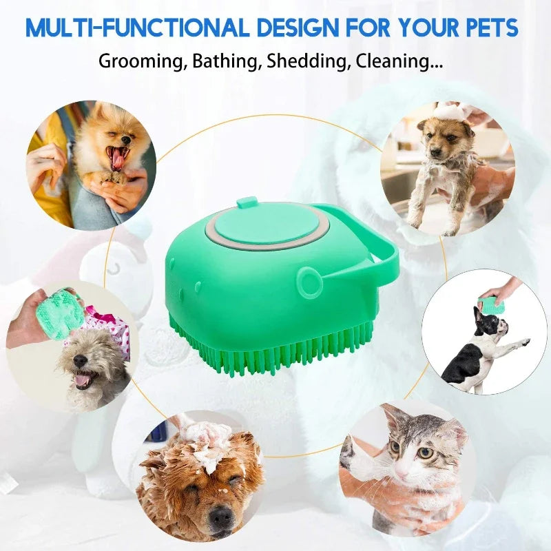 Pet Shampoo Brush - Tail Lodge